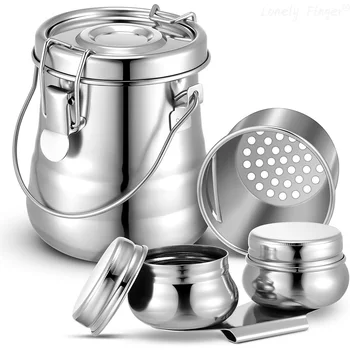 Stainless Steel Brush Cleaner Cup 1