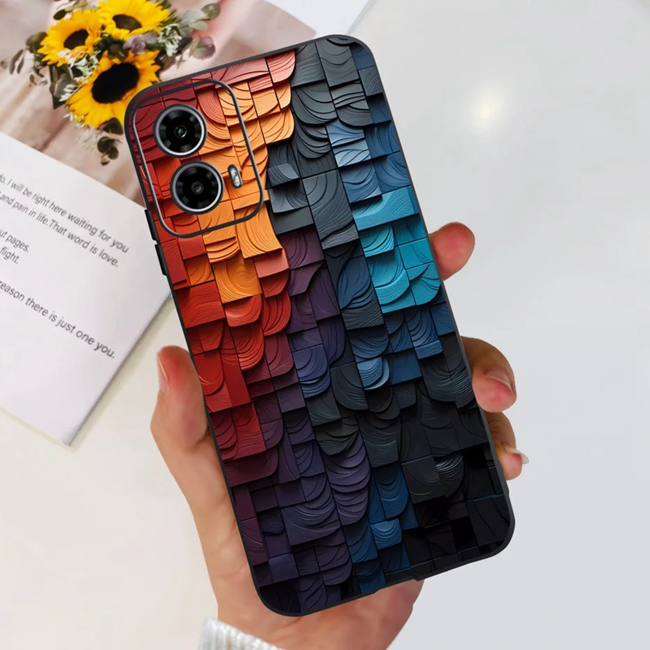 Dragon Metal Style Pattern Black Silicone Phone Case - Soft TPU Protection