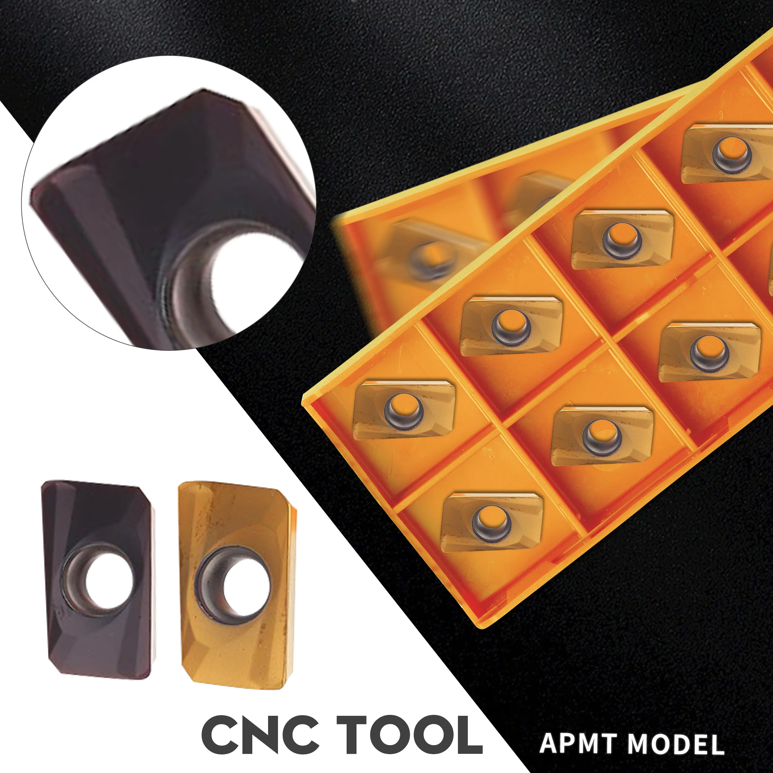 APMT1135-H2 VP15TF UE6020 US735 APMT1604-H2 VP15TF UE6020 US735 Milling inserts CNC lathe cutting inserts Carbide milling cutter цена и фото