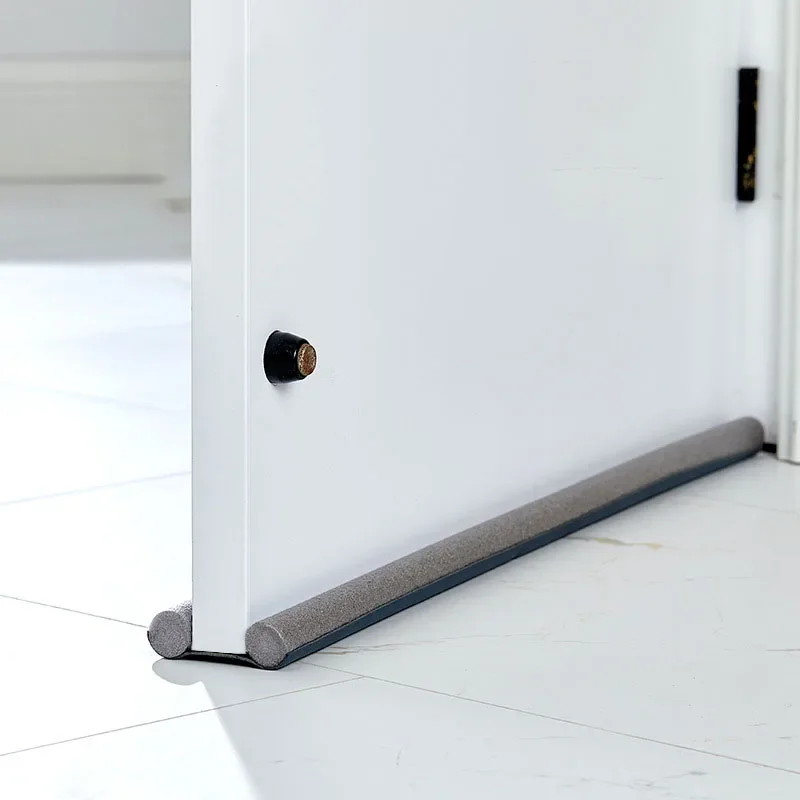 Waterproof Seal Strip Door Bottom Guard Double Silicone Rubber 95cm
