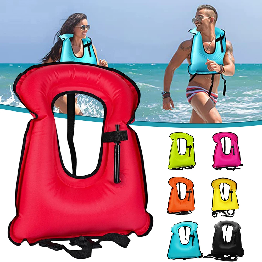 

Adult Inflatable Buoyancys Vest Soft Adjustables Chest Strap Survival Suit Boating 구명조끼 спасательный жилет Jet Ski Life Jacket