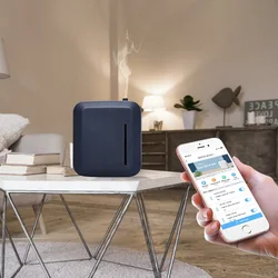 지능형 아로마 향기 기계 오일 디퓨저 에센셜 오일, 아로마 디퓨저, 홈 호텔 사무실용 타이머 앱 제어, 150ml