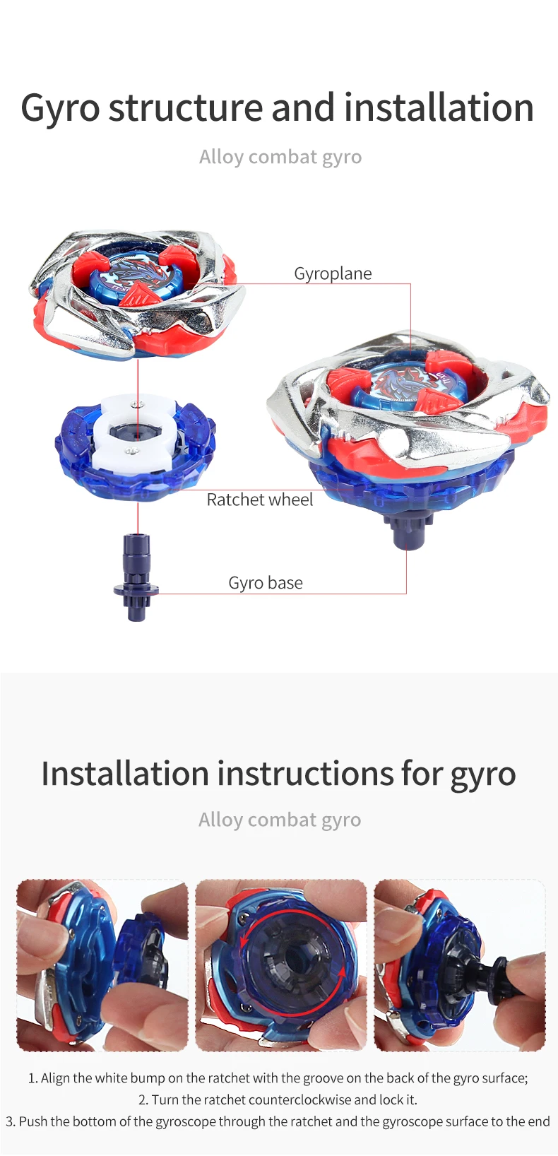UX-11 Starter Impact Drake 9-60LR mit Ripcord Launcher Set Gyro Spinning Toy Battle Top Game Geschenk – Detail 6