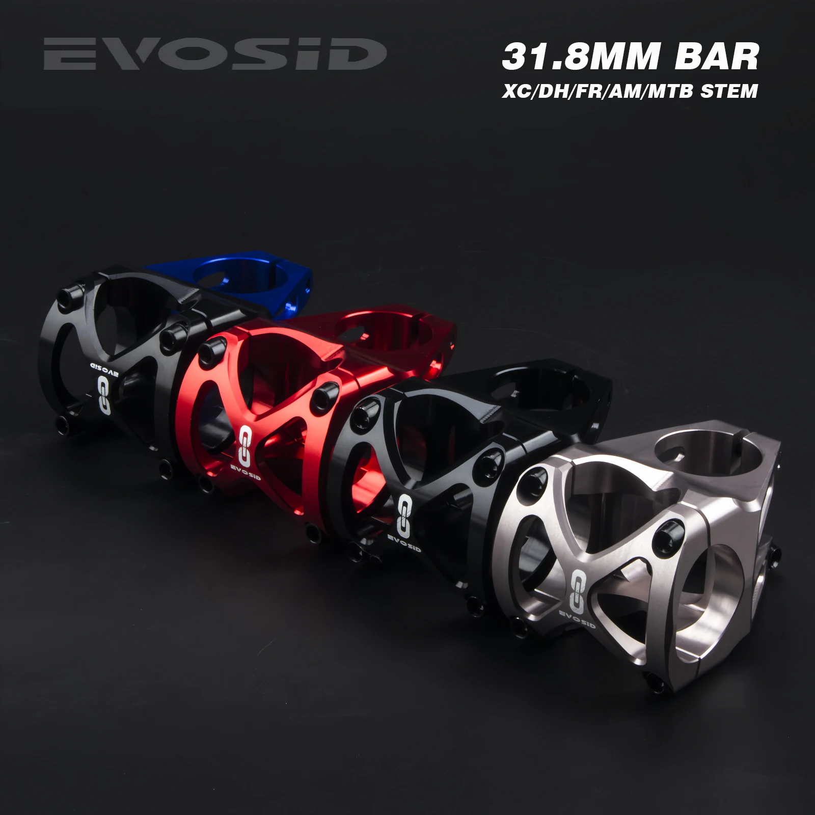 EVOSID ZG35 MTB Stem 40mm Aluminum Alloy Ultralight High Strength