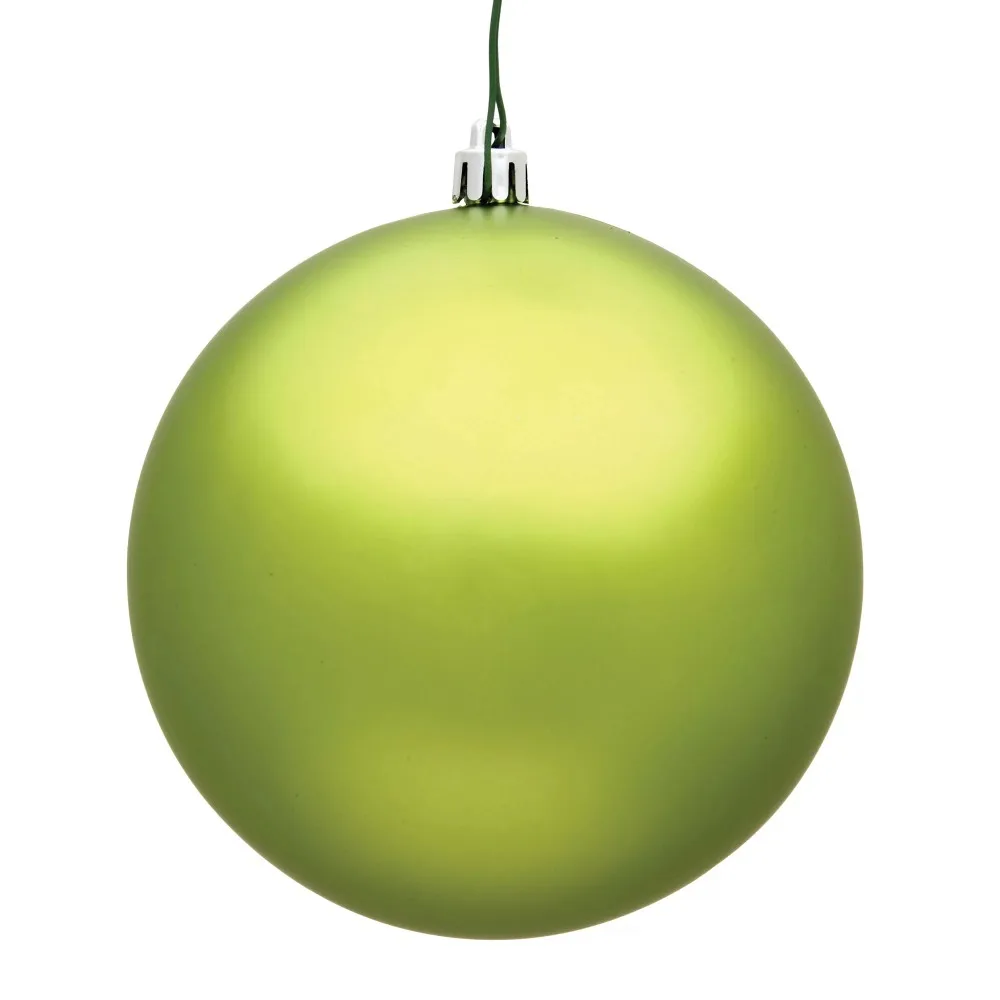 

3" Lime Matte Ball Ornament, 32 per Box