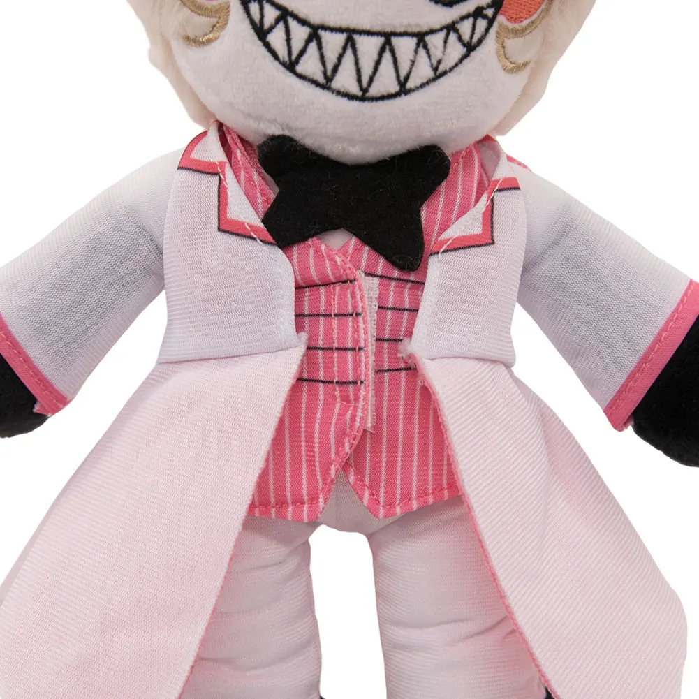 Cursed Cat Alastor Cosplay Plush Angel Dust Husk Lucifer Fat Nuggets Plushies Cartoon Hotel Fantasy Birthday Gifts Mascot Props plush toy plush doll