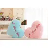 I LOVE U Light Up Pillow Heart Shape 36cm Heart Plush Pillow Soft PP Cotton Led Light Heart Pillow Cushion Ornaments 5