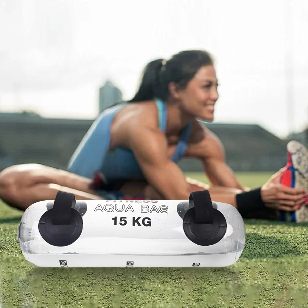 Fitness Aqua Bag Water Weight Bag Exercise Tool Water Power Weighted Workout Equipment for Weightlifting Crossfit