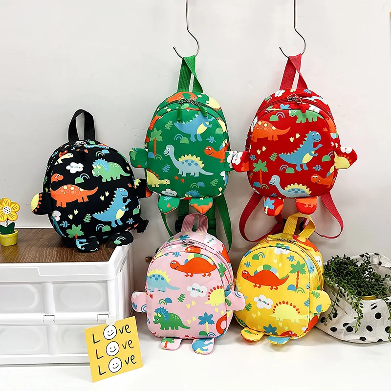 

Anti-Lost Cute Children Bag School Unisex Softback Cartoon Dinosaur Baby Backpacks Boys Girls Unisex Fashion Kindergarten