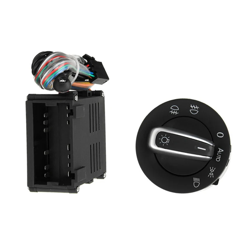 

Car Headlight Sensor Chrome Light Switch Auto lamp Sensor for VW T5 T5.1 Transporter 2003-2015