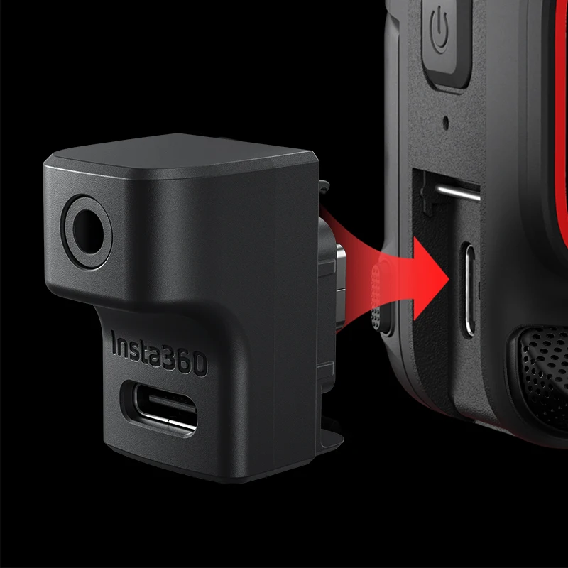 Adaptateur Audio Insta360 ACE PRO/ACE PRO 2 - Gris