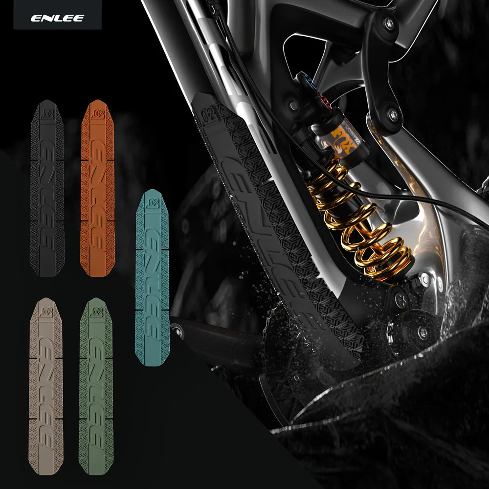 ENLEE Silicone Bike Frame Protector Bicycle Frame bottom Pad Scratch-Resistant MTB Road Frame Cover Accessories