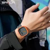 SANDA Quartz Watch For Man Luxury Sport Waterproof Clock Simple Design Men's Wristwatch Silicone Strap Watches Mens Reloj Hombre 5