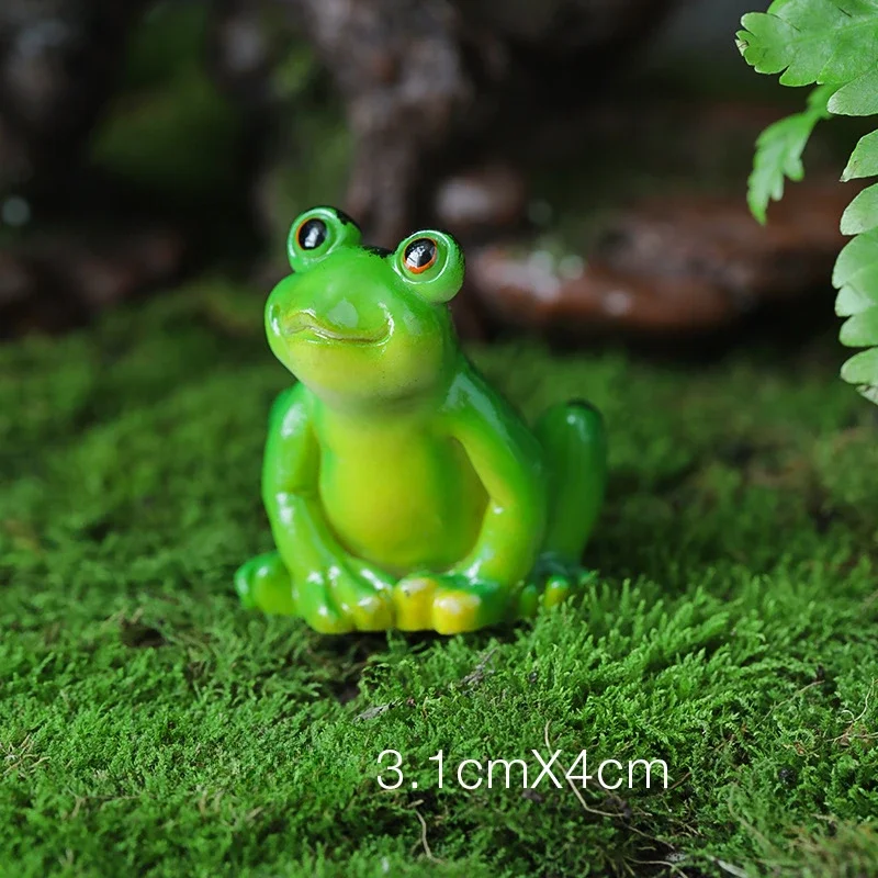 Lot De 24 Figurines Grenouilles Lumineuses - Décorations De Jardin, Plantes, Micro Paysages - 3