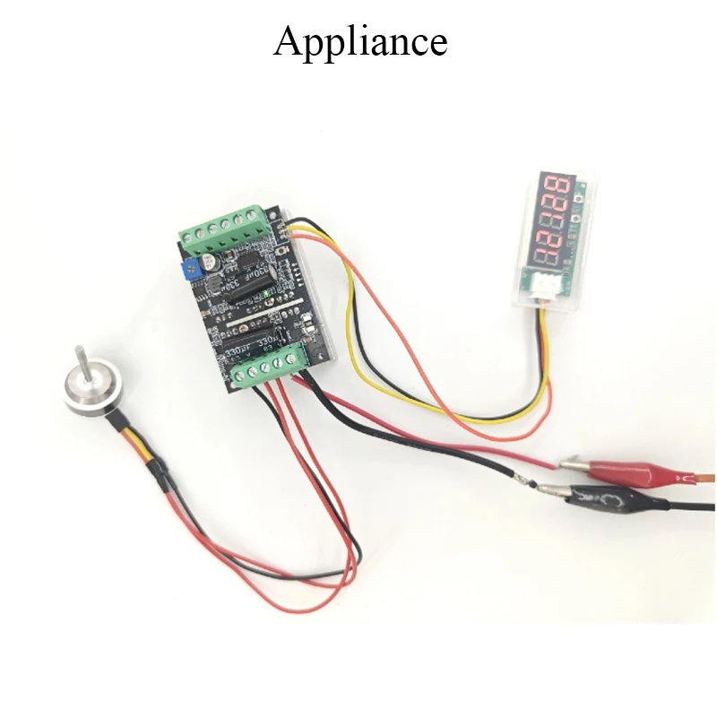 DC 5V-24V 12V 24V 브러시리스 모터 속도 디스플레이, FG 주파수 측정기, 모터 드라이버 RPM 주파수 디지털 디스플레이