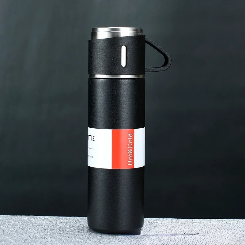 New 500ml Stainless Steel Vacuum Flask, Handbag, Gift Box, Gift Set, Male  and Female Students, Portable High-end Water Cup - AliExpress