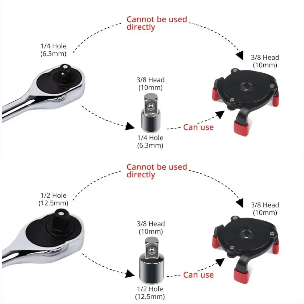 Chave para filtro de óleo na oficina