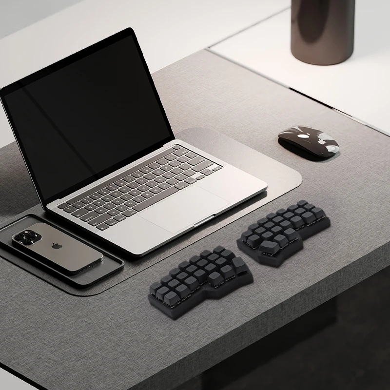 W CORNE V4.1 分割キーボードキット 2.4 グラムワイヤレス人間工学に