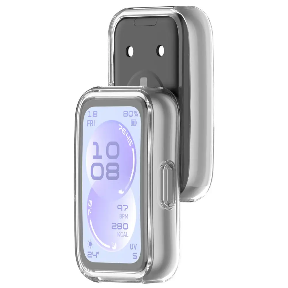 Shockproof Soft TPU Case with Built-in Screen Protector - Full Protection Flexible Cover