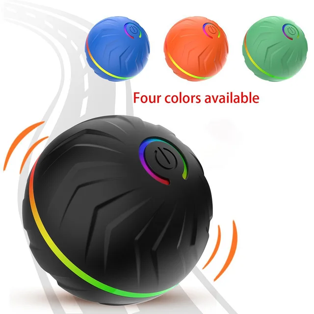 Interactive Smart Dogs Toys Balls - USB Automatic Moving Bouncing Ball for Puppy to Large dog-Electronic Pet Ball Christmas Gift 6