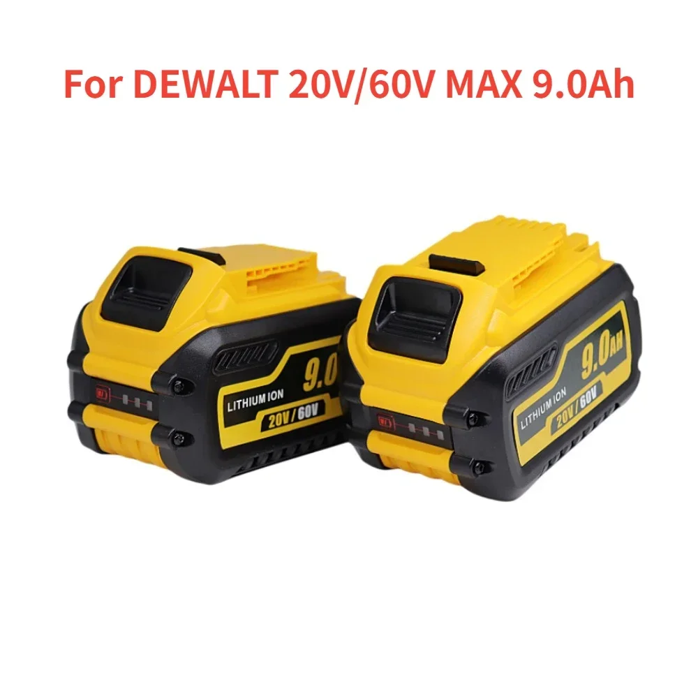 

Литий-ионный аккумулятор для Dewalt 20 в, 9000 мАч, 60 в, 20 В, 60 В, совместим с DCB609 DCB547-XJ DCB200 DCB182 DCB204, аккумулятор для электроинструмента