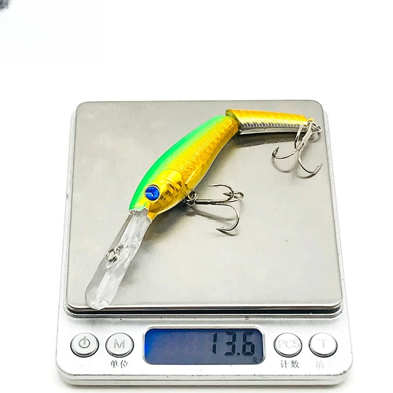 Description Picture 4 of itemBig Artificial/Fake Bait For Fishing/Trout Swimbait Jerkbait Wobbler Trolling/Pike Bass Hard Minnow fishing Tackle/Lure Sea 1PCS