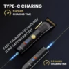 SEJOY 2 Pcs/set Hair Clippers Men Trimmer Kit for Barber Mens Beard Haircut Set Professional Hair Cutting Barber Machines 4