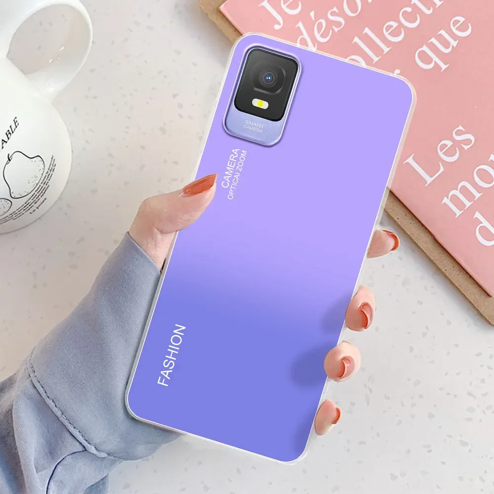 Marble Clear Soft Silicone TPU Protective Phone Cover – 6.0 Inch Enhanced Protection
