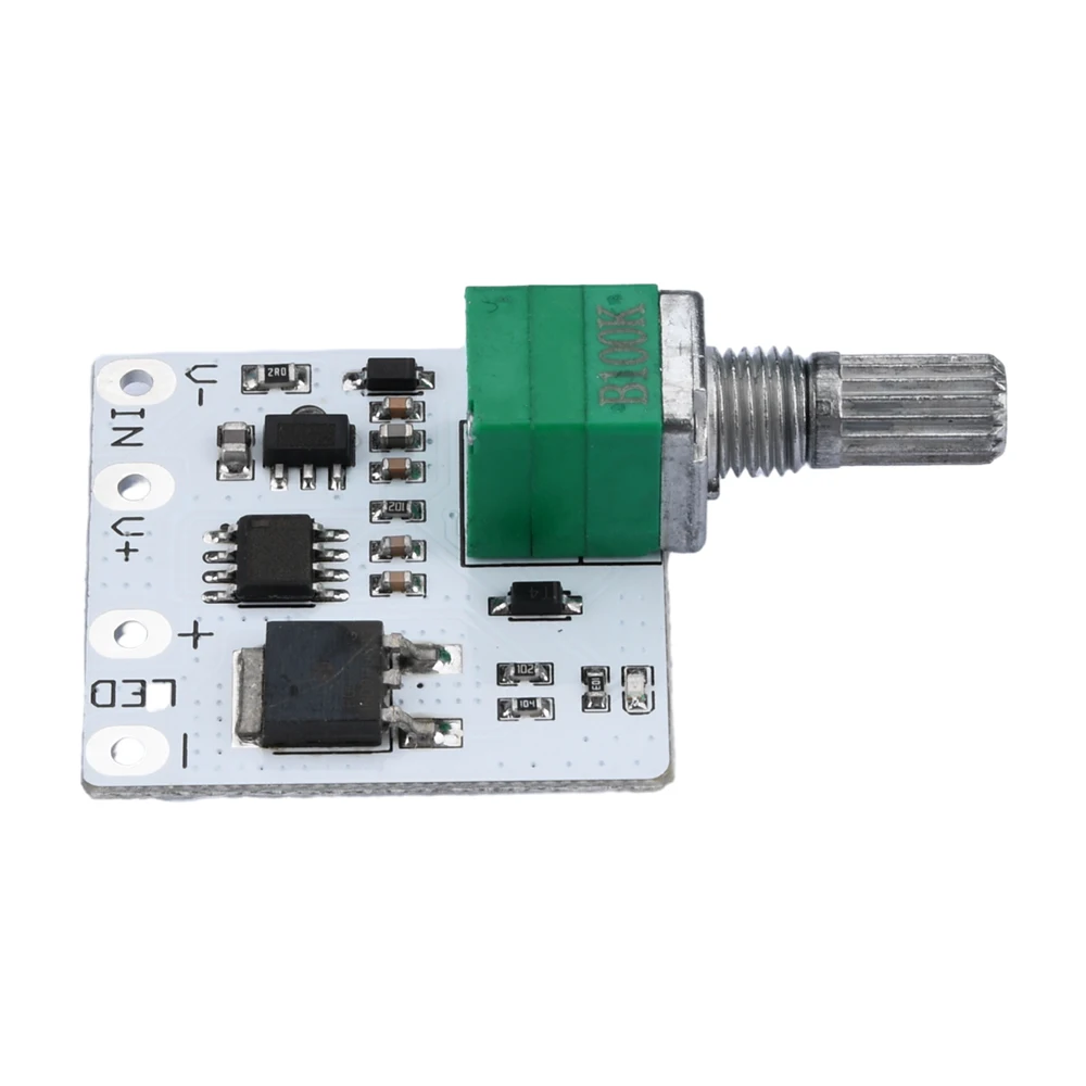12V LED Dimmer Module With Switch Board Brightness Adjustment No Flash Frequency for Light Strip