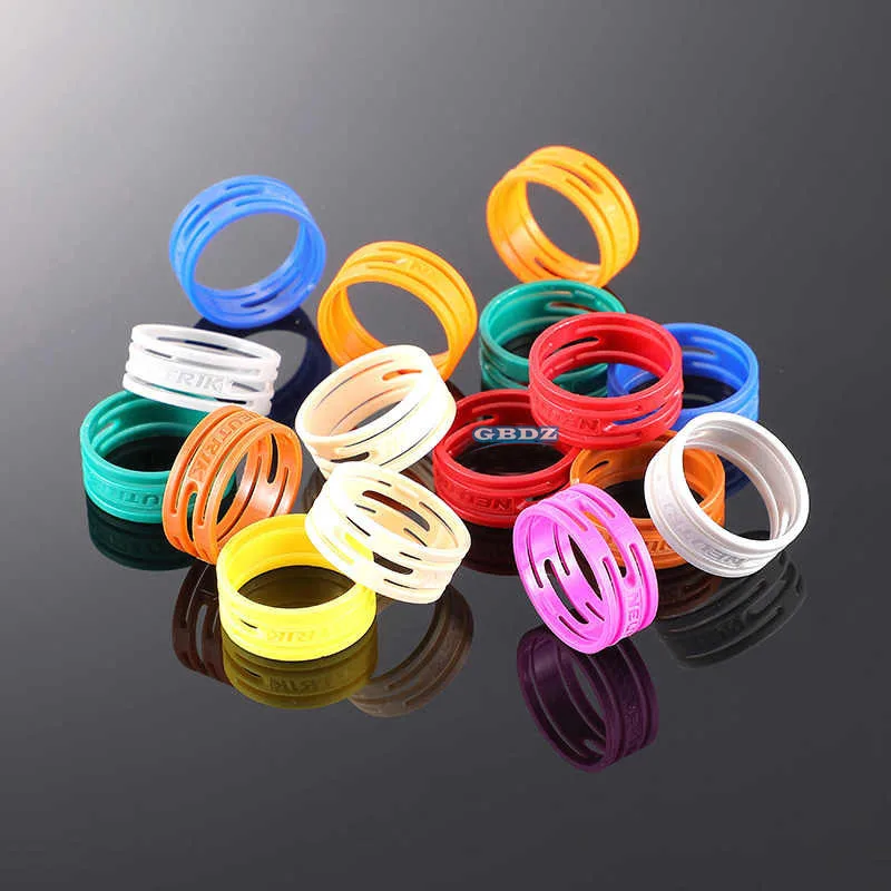 5-20 Pcs XLR Balance Connector Plug Ringsspecial Multi-Color Anti-Roll Colored Ring For NC3FXX/4FXX Series Marker Ring 9 Colours