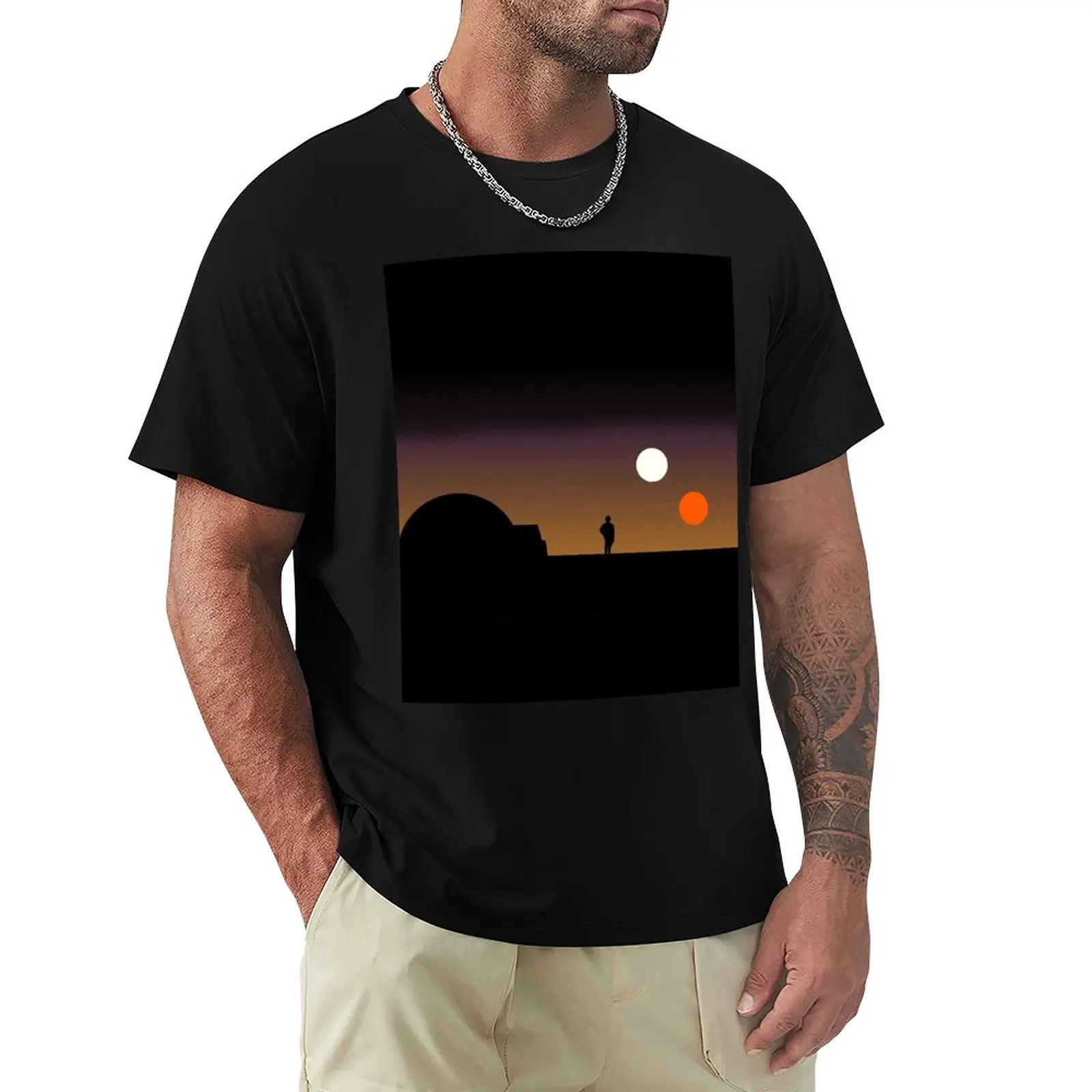 

The Double Sunset... T-Shirt korean fashion plain t-shirt t-shirts man men t shirts
