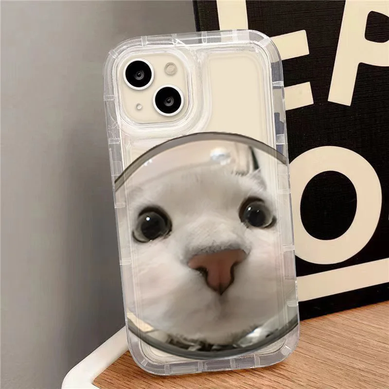 Adorable Cartoon Dinosaur Airbag Phone Case with Animal Cover Design