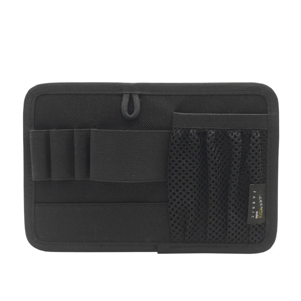 Tactical Hook Fasteners Pouch EDC Accessory Storage Mesh Bag Backpack Insert Pouch Modular Panel Organizer Admin Pouch 4