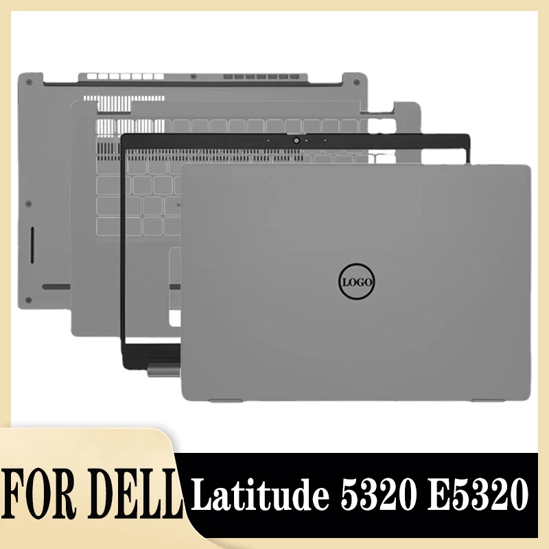 

NEW Original For DELL Latitude 5320 E5320 Laptops Screen Case LCD Back Cover Front Frame Palmrest Cover Bottom Case Silver Gary