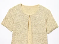 MYST&ZA2025 Summer New Product Temperament Elegant Sequin Knitted Jacket + Sequin Knitted Suspender Top Set - Image 4