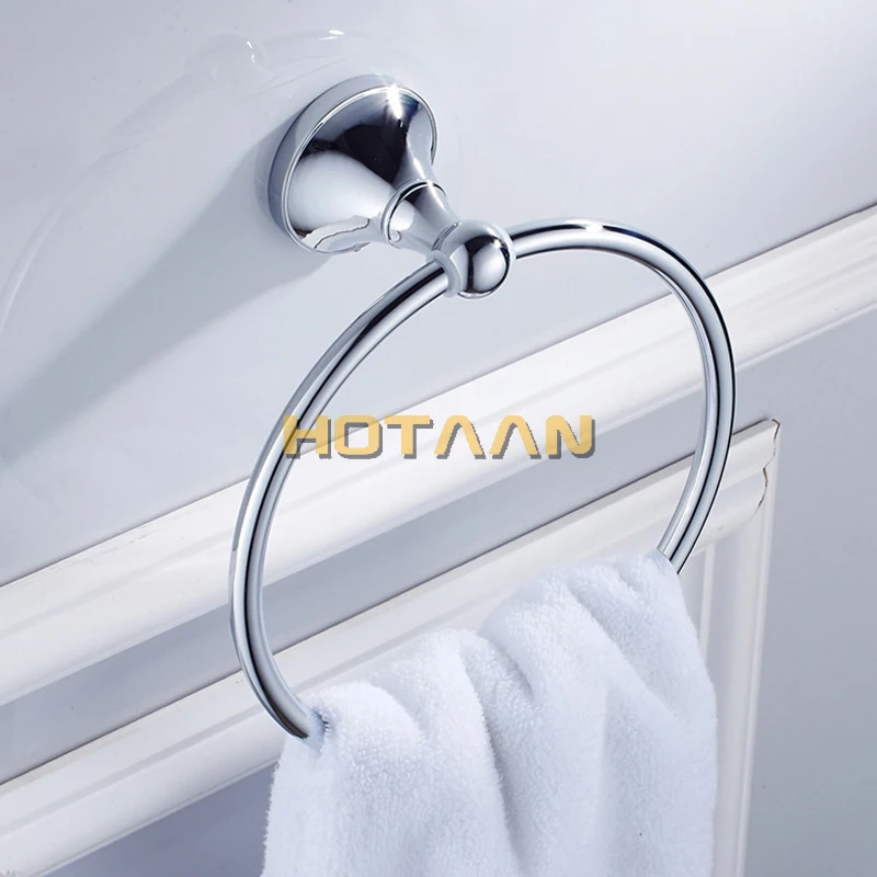 Chrome Plated Brass Made Wall Mount Bath Hardware Sets Towel Bar Robe hook Paper Holder Square Bathroom Accessories Set