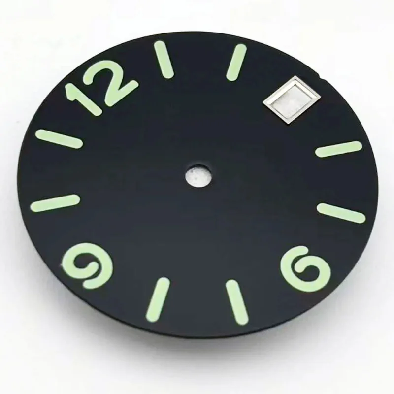 Green Luminous Watch Dial – 28.5mm for Automatic Movement Replacement Parts