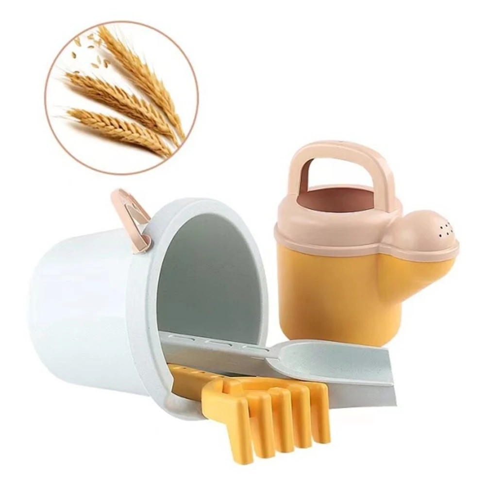 Summer Beach Toys Premium ABS Children Beach Play Sand Tools Ice Cream Shape Water Play Tools Portable for Children Kids for Fun 6