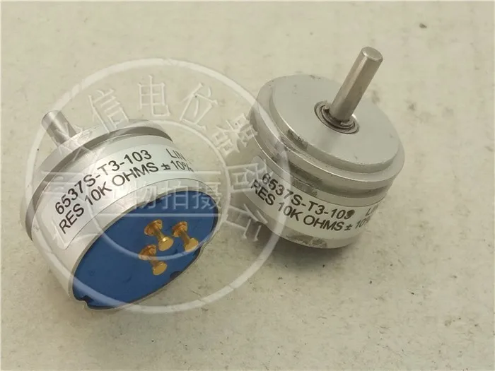 

Stock Bourns 6537s-t3-10310k 2k 5k conductive plastic potentiometer shaft 3.2 mm
