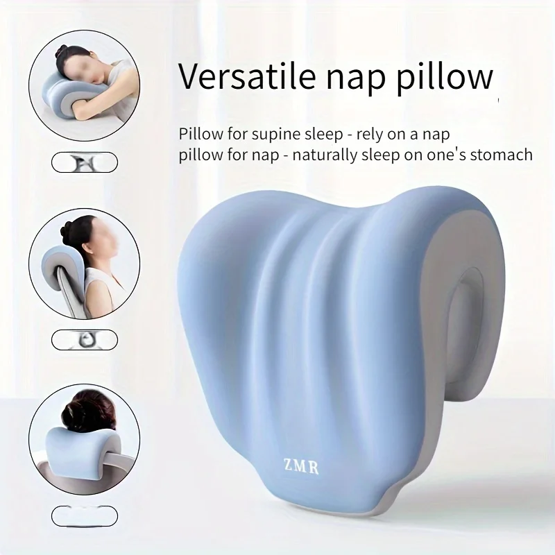 Ergonomic Office Chair Headrest Pillow for Neck Support,Posture Alignment ,Soft Push-On Design, Comfortable Sleeping Cushion