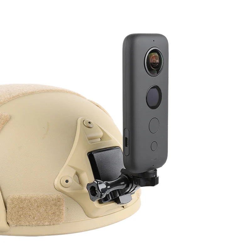 NVG Tactical helmet mount bsae for GoPro9 SJCAM AKASO DJI Action Camera first-person view Mobile phone Holder shooting Accessory action camera accessory action camera holder action camera mount
