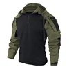 US Army CP Camouflage Multicam Military Combat T-Shirt Men Tactical Shirt Airsoft Paintball Camping Hunting Clothing 2