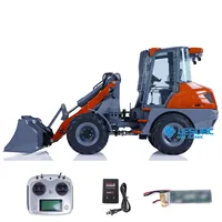 LESU 1/14 4X4 Hydraulic RC Loader AOUE MCL8 Painted Assembled Remote Control Wheeled Mover Vehicle Models Cars Toys As Gifts 1