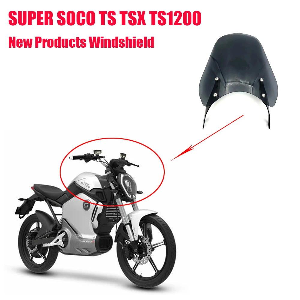 Parabrezza Speciale Anteriore Nuovo Prodotto Per Super Soco Ts Tsx Ts 1200