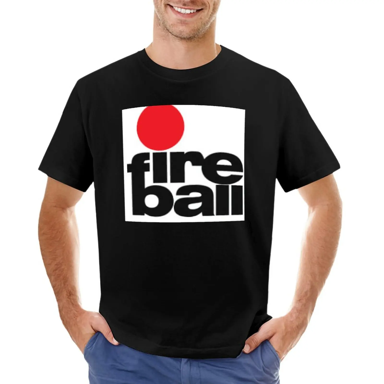 

FIRE BALL T-Shirt funnys tops Men's t-shirts