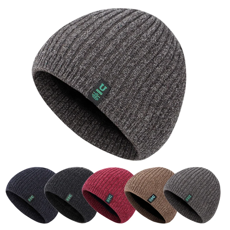 BeaniesHatSkullcapUnisexHatPlussizeSetheadcapAddwoolThick