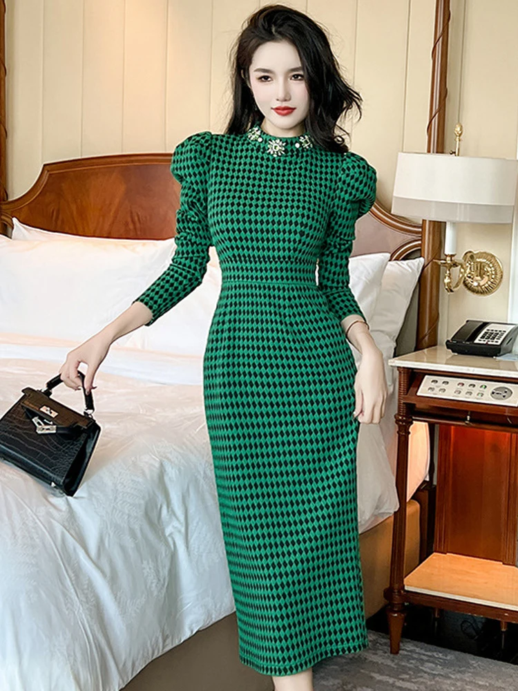 New Pretty French-style  Elegant Summer Women's Long Dress C7914