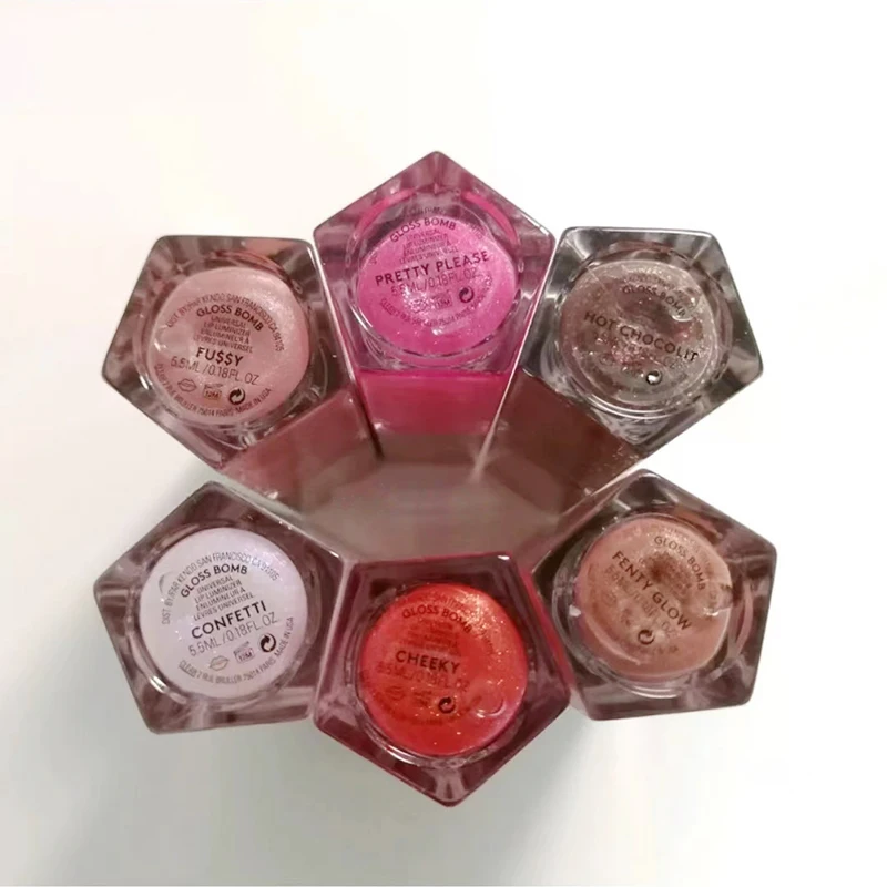 Gloss Bomb Universal Lip Luminizer 9 Colors Non-Sticky Moisturizing Lip Gloss Plumping and Long-Lasting Glitter Liquid Lipstick 5