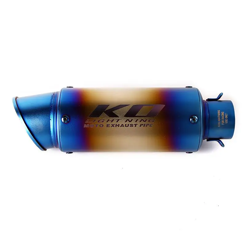 51MM For CFMOTO 450SR 450NK 2022-2025 Motorcycle Exhaust Tips Mid Link Pipe Stainless Steel Muffler Slip On DB Killer