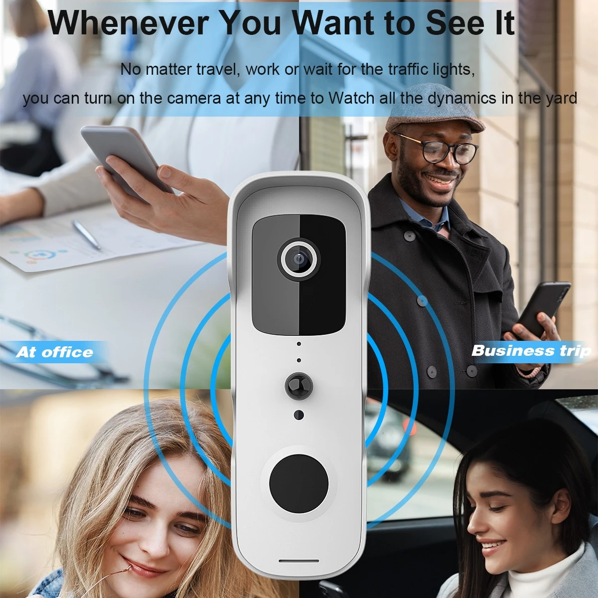 WSDCAM Tuya Smart Wireless Door Bell MallBP